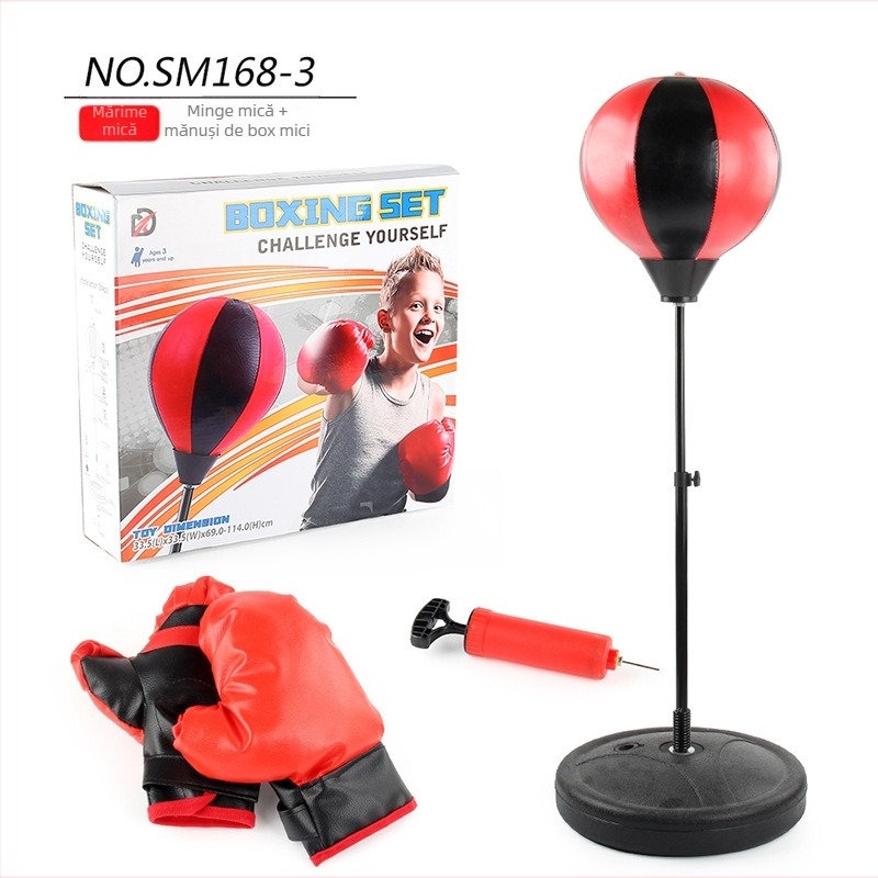 Minge de antrenament pentru box pentru birou cu bază, minge pentru eliberarea stresului, echipament de fitness pentru acasă, jucărie de box