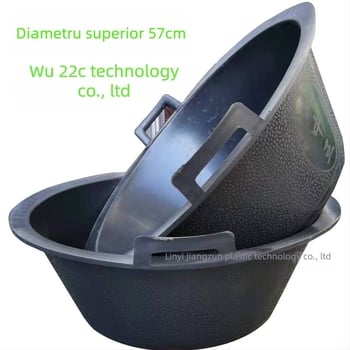 Bazin gros, rezistent la abraziune, pentru mortar pe șantier