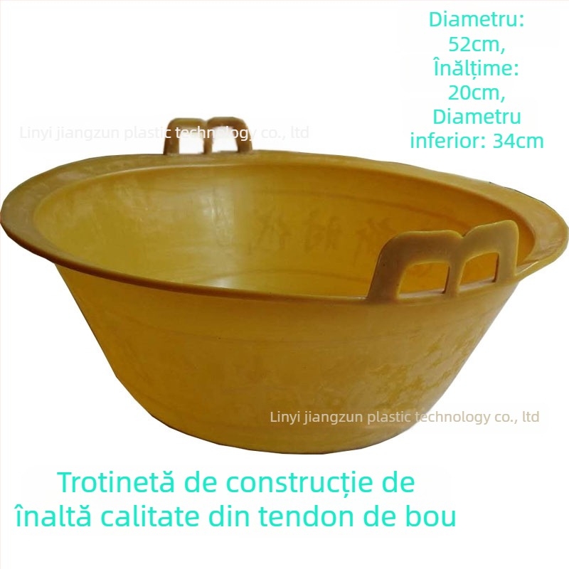 Bazin gros, rezistent la abraziune, pentru mortar pe șantier
