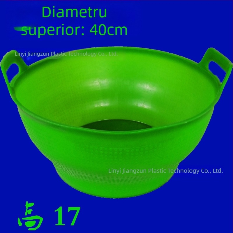 Bazin gros, rezistent la abraziune, pentru mortar pe șantier