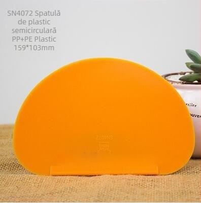 Three-Energy Mooncake set de scraper – unelte de copt, spatulă pentru cremă, cuțit de tăiere, scraper din plastic dur