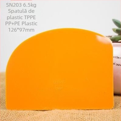 Three-Energy Mooncake set de scraper – unelte de copt, spatulă pentru cremă, cuțit de tăiere, scraper din plastic dur