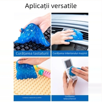 Gel de curățare moale, multifuncțional, pentru interiorul mașinii și canelurile tastaturii