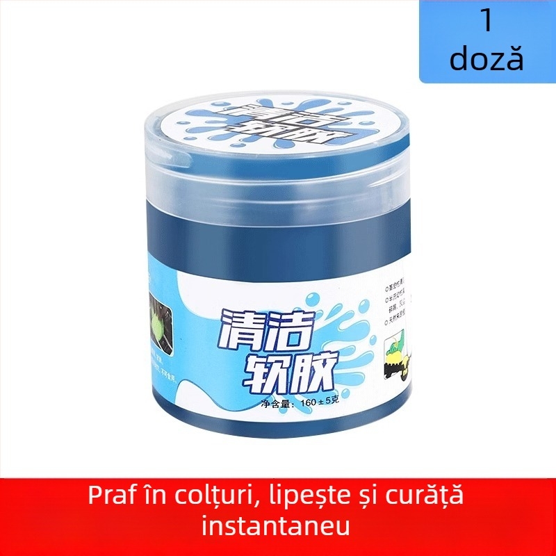 Gel de curățare moale, multifuncțional, pentru interiorul mașinii și canelurile tastaturii