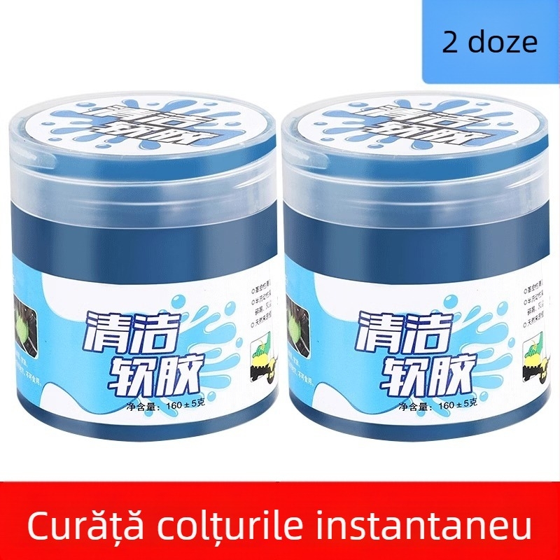 Gel de curățare moale, multifuncțional, pentru interiorul mașinii și canelurile tastaturii