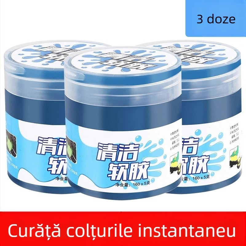 Gel de curățare moale, multifuncțional, pentru interiorul mașinii și canelurile tastaturii