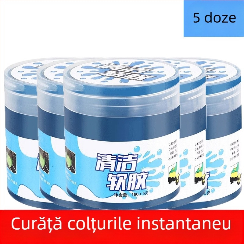 Gel de curățare moale, multifuncțional, pentru interiorul mașinii și canelurile tastaturii