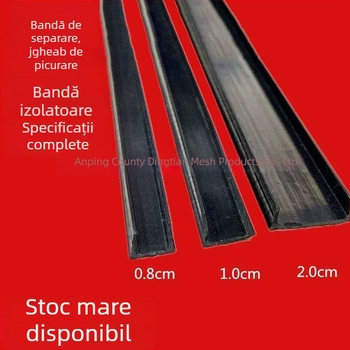 Canal din plastic în formă de U pentru pereți exteriori, separator de tencuială și direcționare a apei la ferestre și balcoane