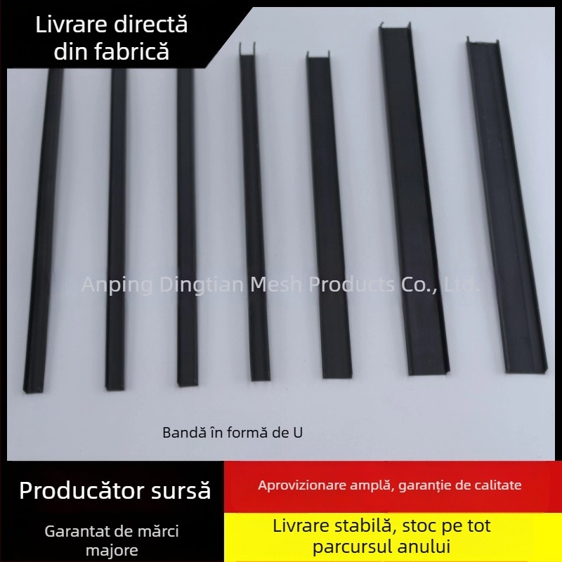 Canal din plastic în formă de U pentru pereți exteriori, separator de tencuială și direcționare a apei la ferestre și balcoane