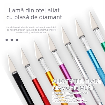 Cuțit multifuncțional din aliaj Bo Yi Xuan pentru tăierea hârtiei și proiecte DIY