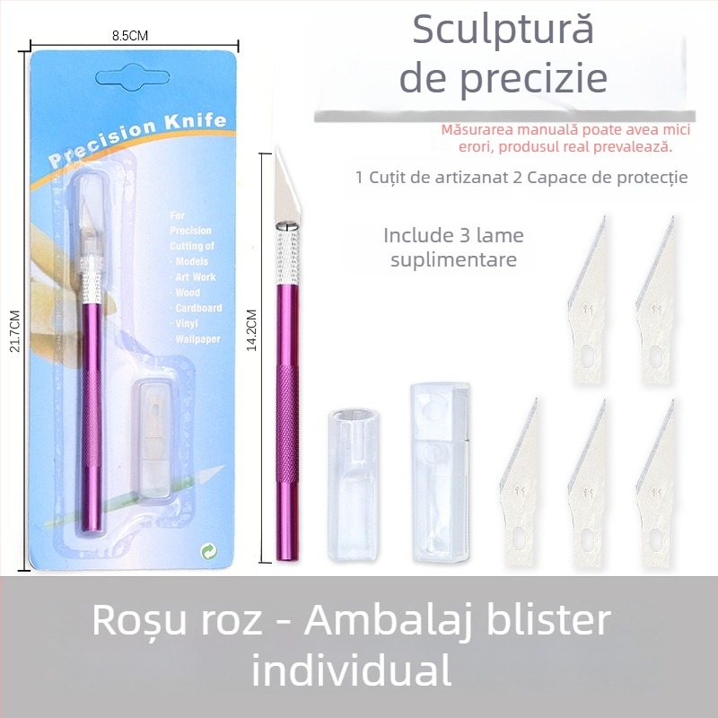 Cuțit multifuncțional din aliaj Bo Yi Xuan pentru tăierea hârtiei și proiecte DIY