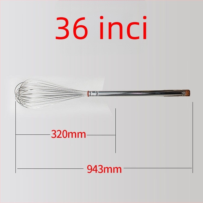 Sanneng SN4883 din oțel inoxidabil, 8/10 inci beatător manual pentru ouă – uz casnic