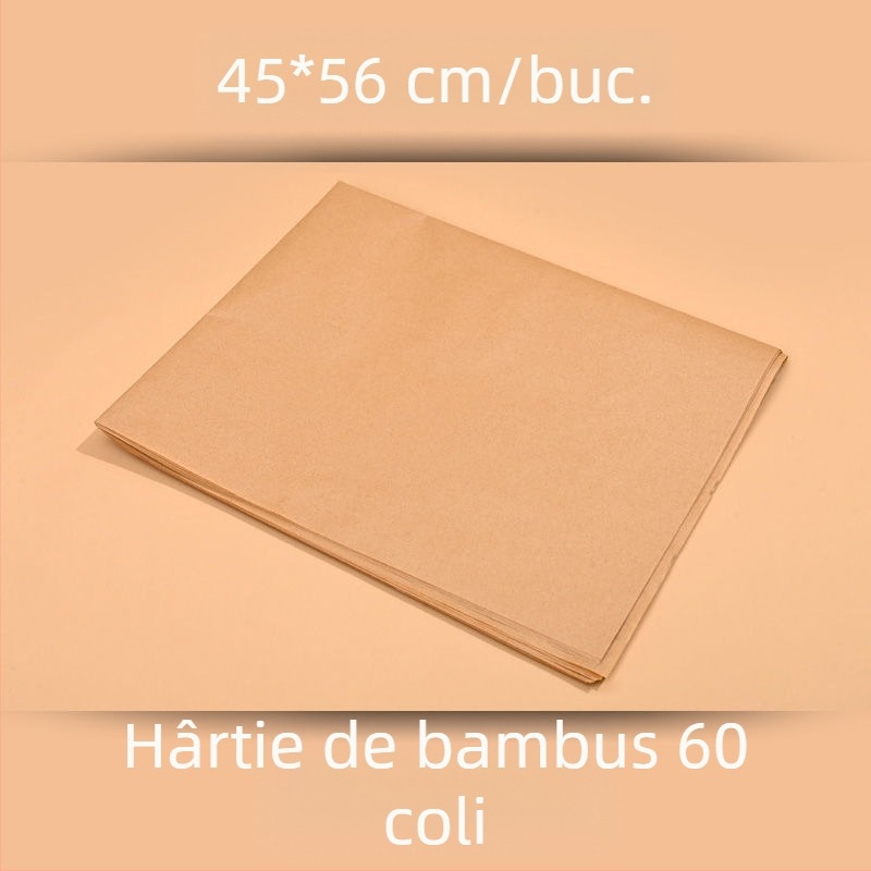 Hârtie alimentară pentru împachetarea puiului sărat la cuptor, hârtie din bambus, hârtie tifon, hârtie de ulei, Jade Buckle Paper