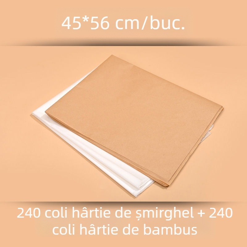 Hârtie alimentară pentru împachetarea puiului sărat la cuptor, hârtie din bambus, hârtie tifon, hârtie de ulei, Jade Buckle Paper