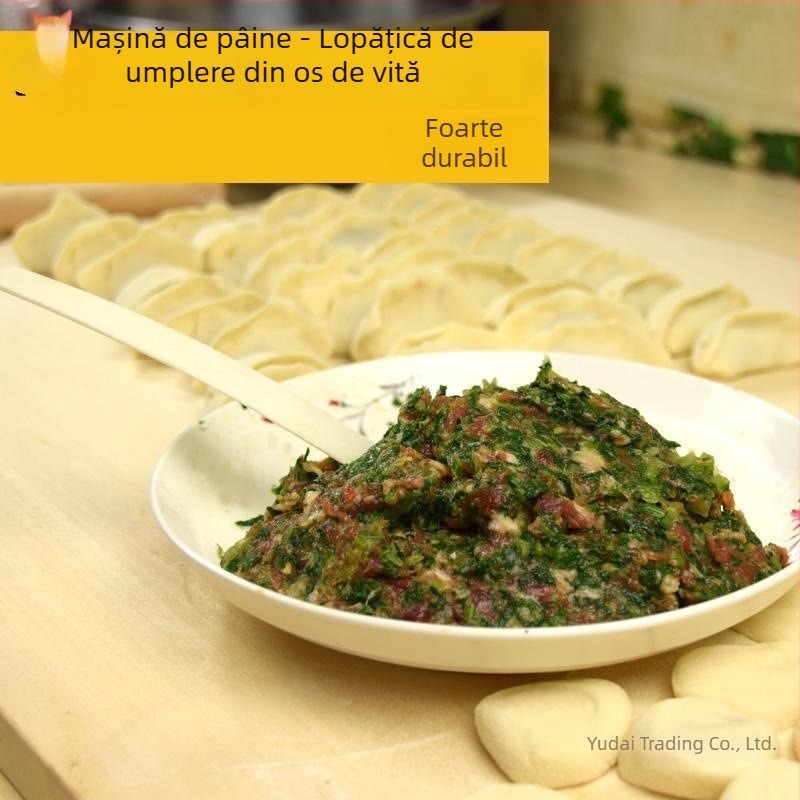 Lingură de umplere pentru găluște din oase de vită, pentru uz casnic și profesional