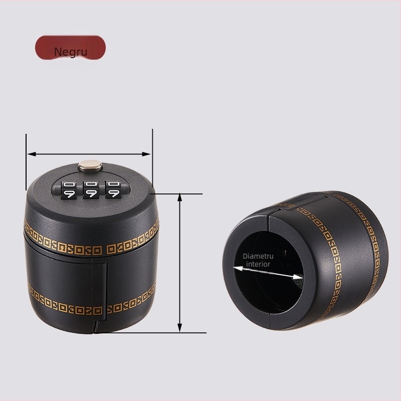 Simplicity 13362 Lacăt cu parolă pentru dopul de sticlă al vinului