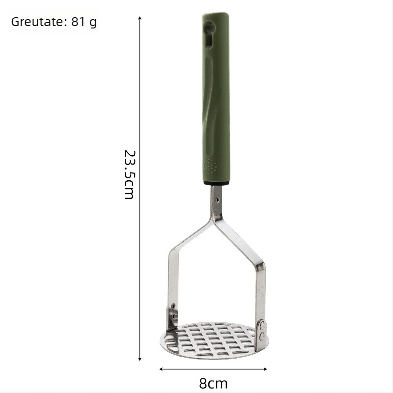 Zdrobitor de cartofi din oțel inoxidabil și presă de piure de dovleac, zdrobitor manual pentru hrana bebelușilor, accesoriu bucătărie