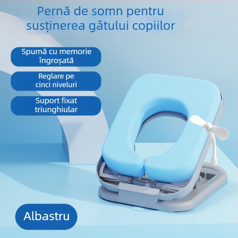 Pernă pliabilă pentru odihnă, destinat elevilor de școală primară, pentru odihnă la birou, în clasă