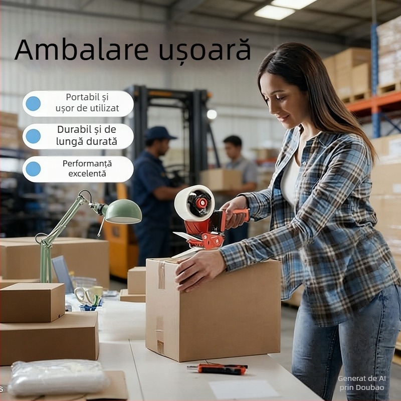 Mașină portabilă de sigilat bandă de 3 inch pentru ambalare