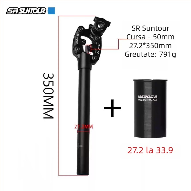 Suntour NCX tijă de șa 27.2 mm pentru bicicletă de munte