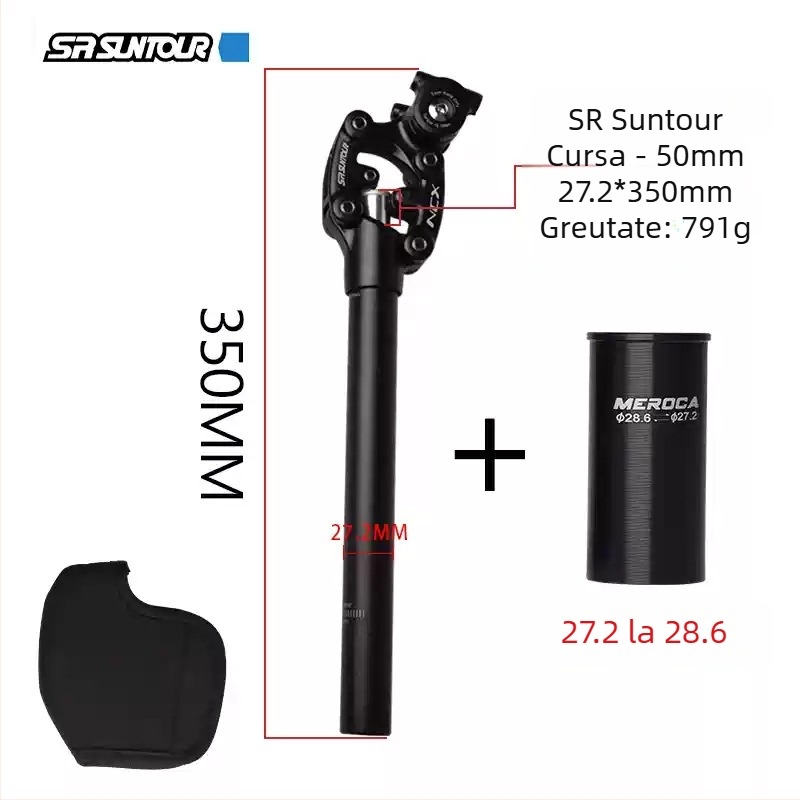 Suntour NCX tijă de șa 27.2 mm pentru bicicletă de munte