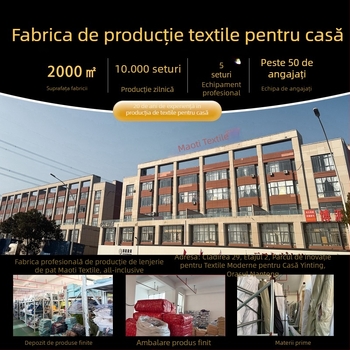 Set floral din trei piese: cearșaf cu elastic, fețe de pernă și protecție pentru saltea anti-murdărie, potrivit pentru pat de 1,5 m