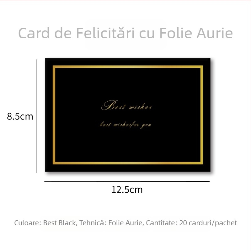 Card de salut pentru Ziua Îndrăgostiților, stil coreean, felicitare creativă cu mesaj pentru buchet de flori, mini carte cu ștanțare la cald