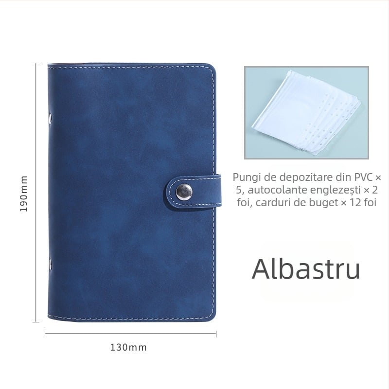 Carnet A6 din piele moale, notebook PU multicolor, buzunar cu fermoar și buzunar pentru carduri, planner, vânzare en gros