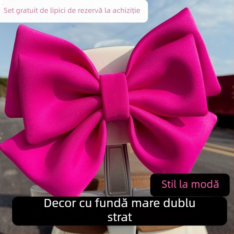Fundă decorativă – accesoriu pentru bicicletă electrică Emma TaLing No.9, pentru farul din spate și spătar
