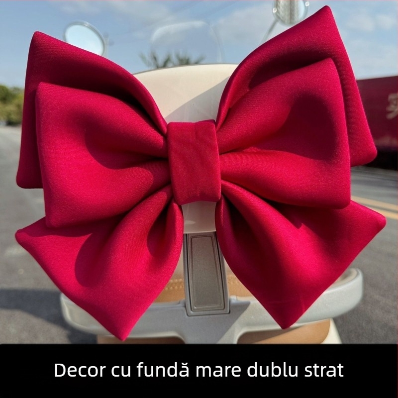 Fundă decorativă – accesoriu pentru bicicletă electrică Emma TaLing No.9, pentru farul din spate și spătar