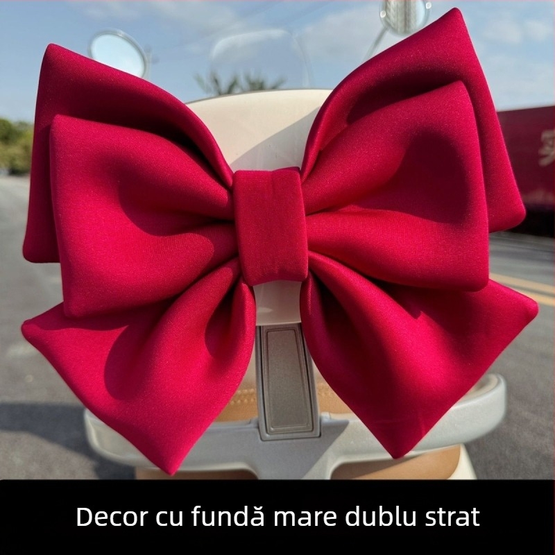 Fundă decorativă – accesoriu pentru bicicletă electrică Emma TaLing No.9, pentru farul din spate și spătar