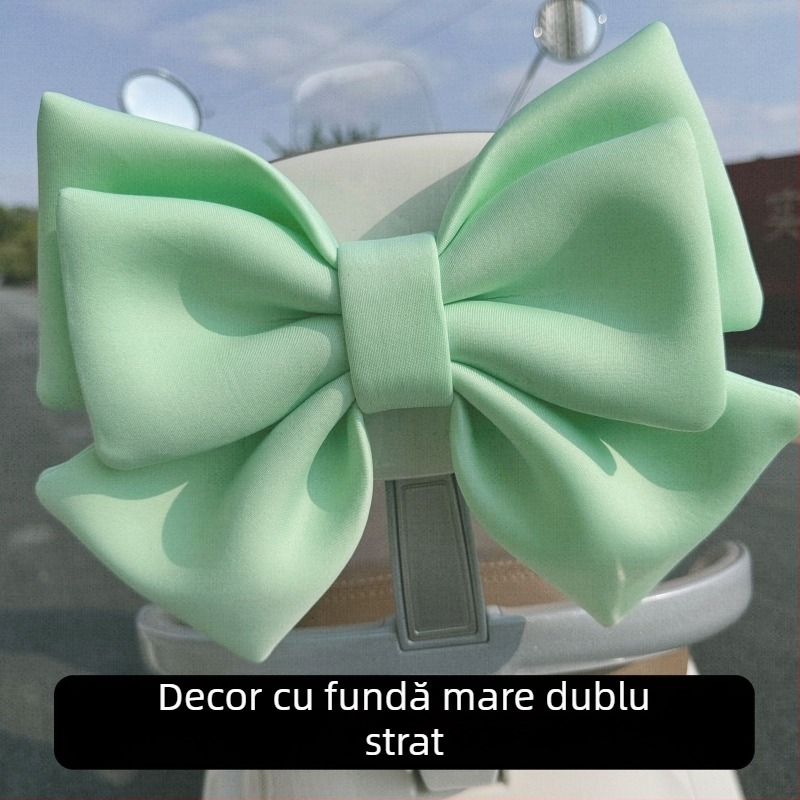 Fundă decorativă – accesoriu pentru bicicletă electrică Emma TaLing No.9, pentru farul din spate și spătar