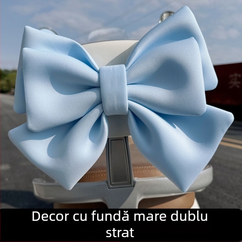 Fundă decorativă – accesoriu pentru bicicletă electrică Emma TaLing No.9, pentru farul din spate și spătar