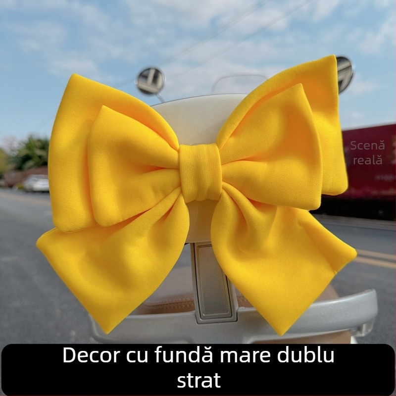 Fundă decorativă – accesoriu pentru bicicletă electrică Emma TaLing No.9, pentru farul din spate și spătar