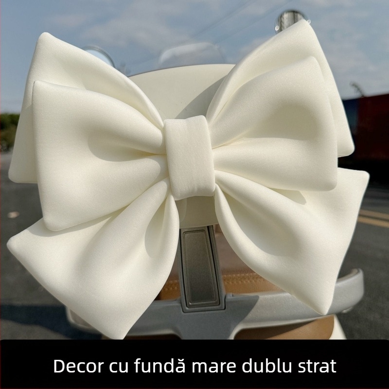 Fundă decorativă – accesoriu pentru bicicletă electrică Emma TaLing No.9, pentru farul din spate și spătar