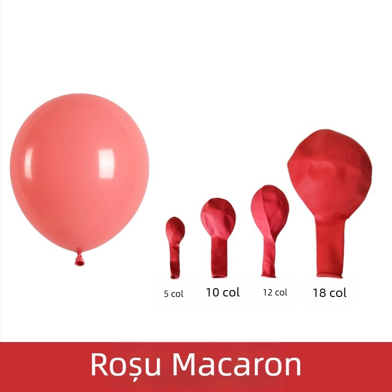 Balon latex de 10 inch, culoare macaron, pentru petreceri de copii și nunți