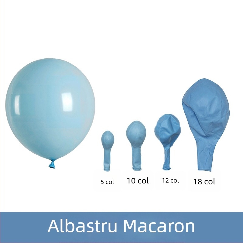 Balon latex de 10 inch, culoare macaron, pentru petreceri de copii și nunți