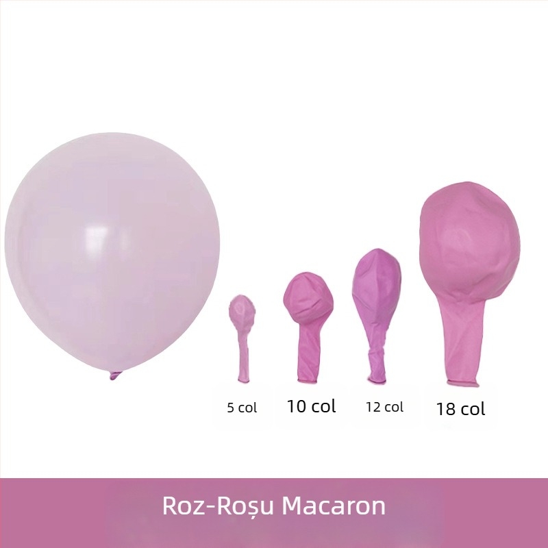 Balon latex de 10 inch, culoare macaron, pentru petreceri de copii și nunți