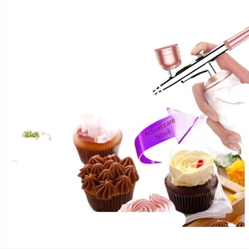 Pistol de pulverizare pentru pigmenți alimentari, decorarea prăjiturilor și a produselor de patiserie