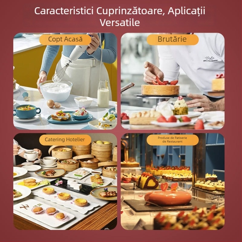 Pistol de pulverizare pentru pigmenți alimentari, decorarea prăjiturilor și a produselor de patiserie
