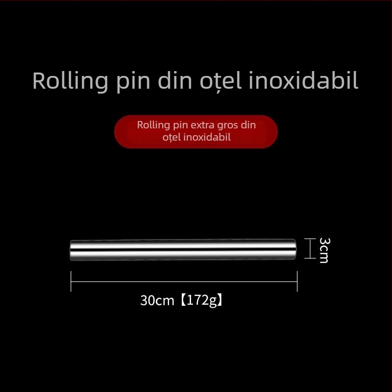Rulou din oțel inoxidabil 304 pentru întinderea foilor de gyoza
