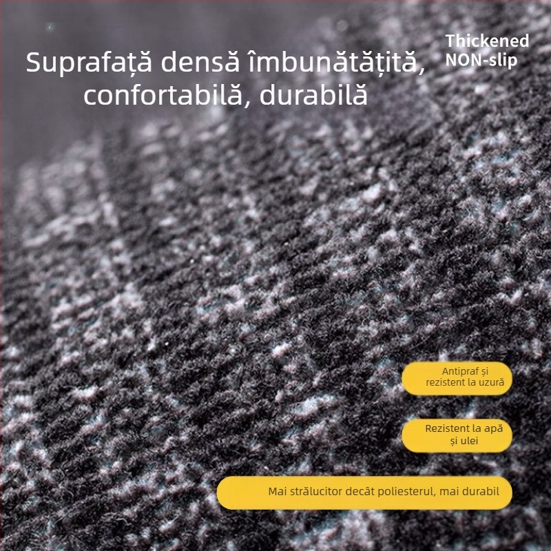 Covoraș de bucătărie anti-derapaj, lavabil, impermeabil, rezistent la pete și murdărie, cu suprafață densă, pentru uz casnic