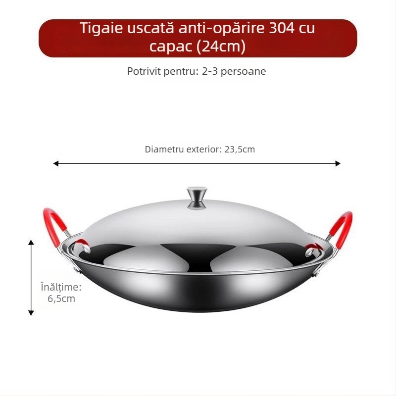 Aragaz din oțel inoxidabil 304 cu oală mică pentru alcool, pentru o singură persoană, arzător tip casetă, protecție împotriva arsurilor