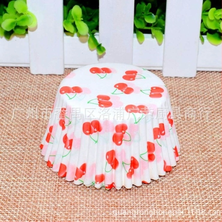 Cupe de hârtie pentru prăjituri, de unică folosință, rezistente la temperaturi înalte, hârtie antiulei de calitate alimentară, modele variate, 8 cm Mochi hârtie