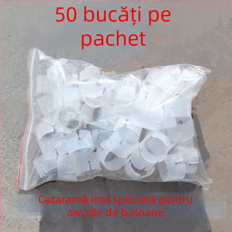 Arc de baloane pentru podea, cu stâlpi retractabili și bază umplută cu apă, pentru decor de nuntă