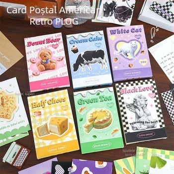 Nouă carte poștală americană vintage – decor de perete cu atmosferă premium pentru cămin și dormitor