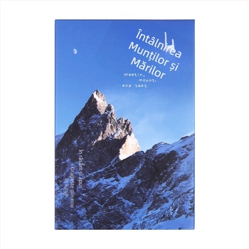 Dye Klein-Scale carte poștală de peisaj artistic în stil Klein-Scale — felicitare romantică, albastră