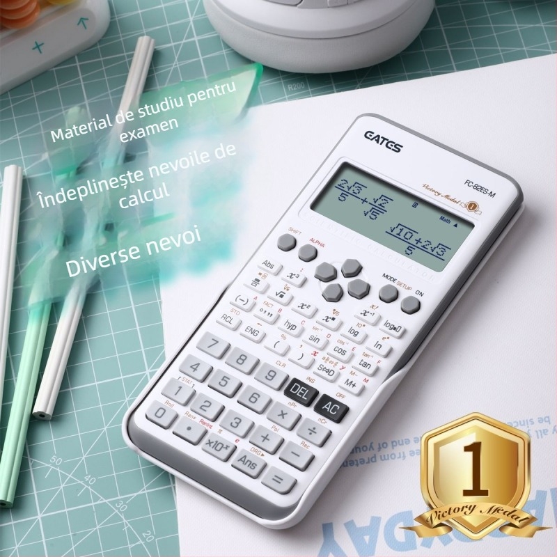82ES calculator științific pentru gestionarea finanțelor studențești și pregătire pentru examenul de inginer constructor de nivel I, 252 funcții