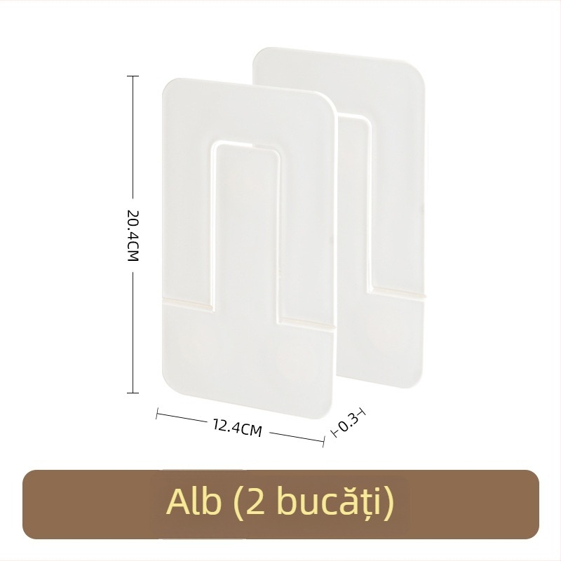 Suport pliabil din plastic pentru cărți, pentru birou școlar
