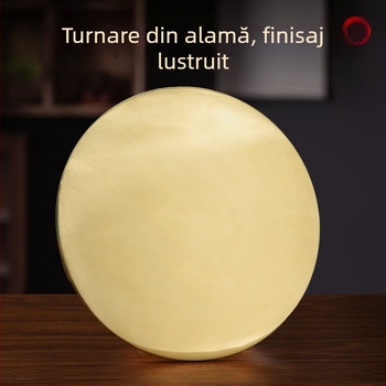 Oglindă Bagua din alamă lustruită și oglindă bronz cu douăsprezece zodii, motiv floare de prune, pacea celor patru anotimpuri, oglindă de talie pentru nuntă